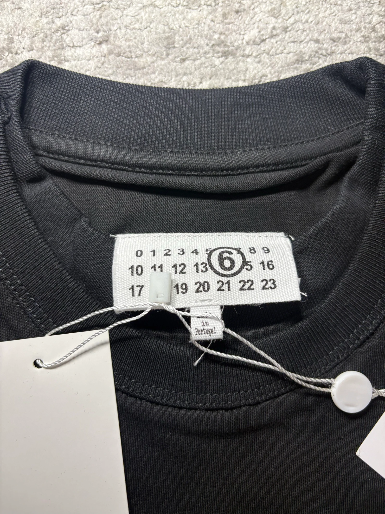Camiseta Maison Margiela Negra Unissex – photo 5